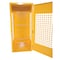 Vestil Vertical Cylinder Storage Cabinet, 5-10 Cylinder Capacity, Yellow, Depth: 30" CYL-V-510 - alternate 6